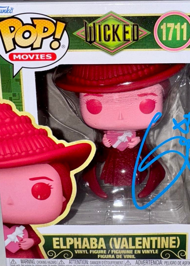 Cynthia Erivo Signed Funko Pop #1711 "Elphaba Valentine" (Wicked) - Beckett COA #02